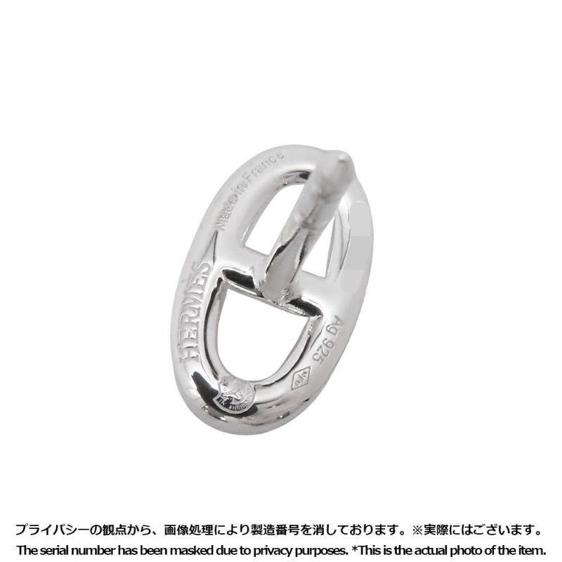 エルメス ピアス ファランドール シェーヌダンクル TPM SV925シルバー HERMES ジュエリー スタッドピアス