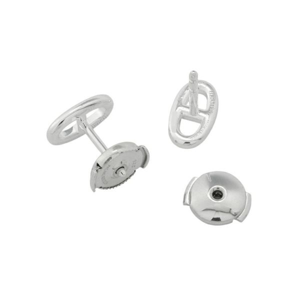 エルメス ピアス ファランドール シェーヌダンクル TPM SV925シルバー HERMES ジュエリー スタッドピアス