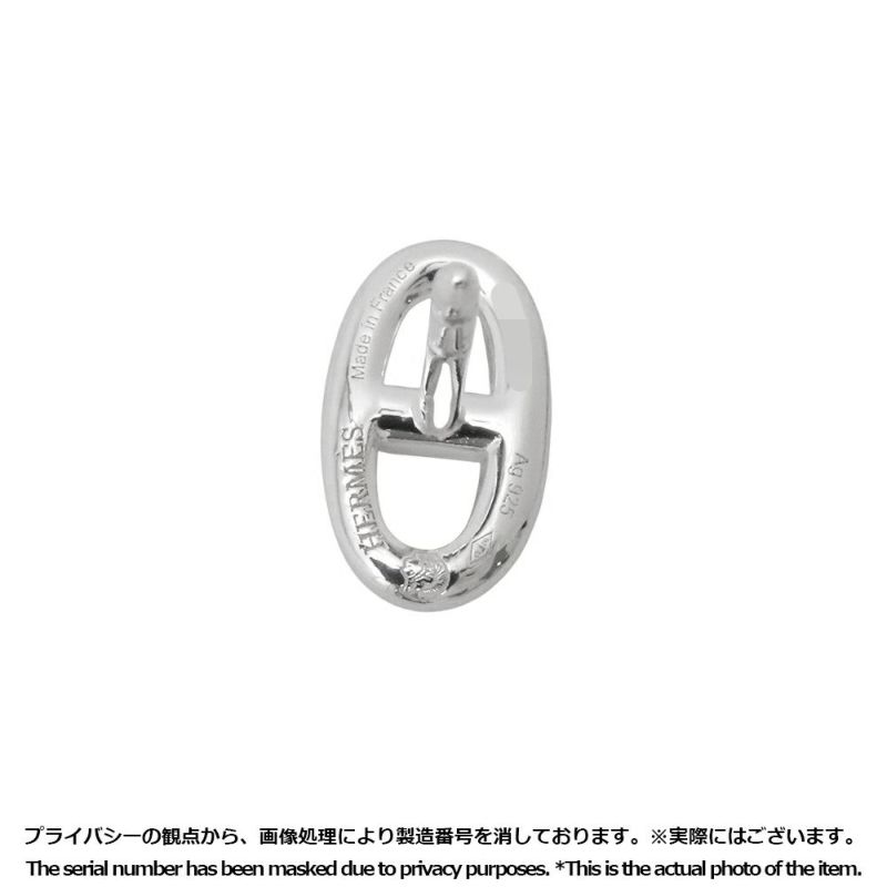 エルメス ピアス ファランドール シェーヌダンクル TPM SV925シルバー HERMES ジュエリー スタッドピアス