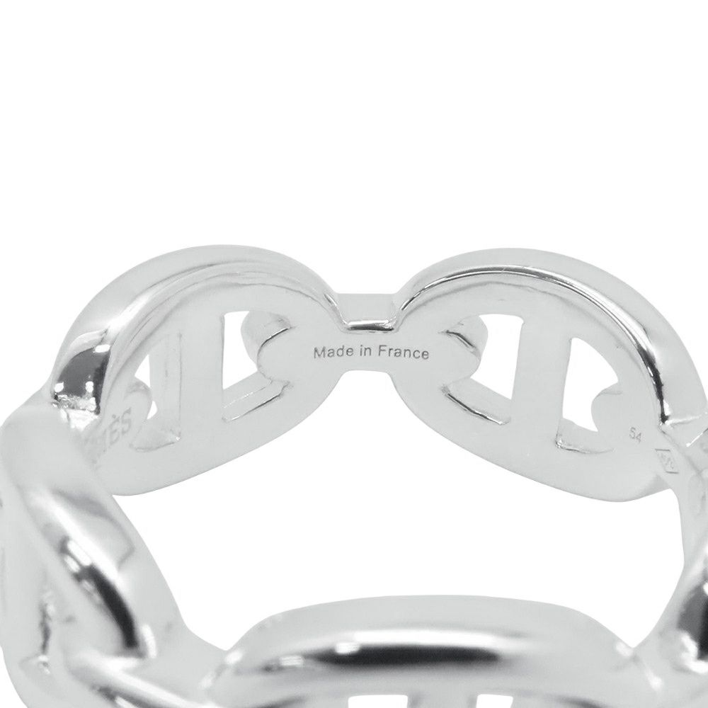 エルメス リング シェーヌダンクル アンシェネPM SV925シルバー リングサイズ54 HERMES ジュエリー