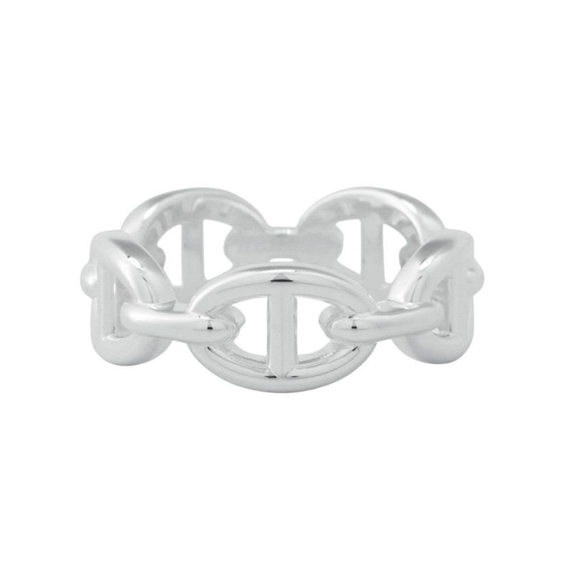 エルメス リング シェーヌダンクル アンシェネPM SV925シルバー リングサイズ53 HERMES ジュエリー