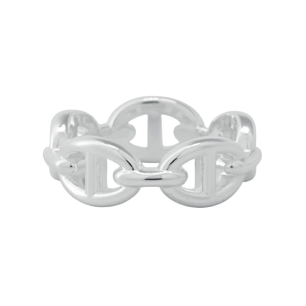 エルメス リング シェーヌダンクル アンシェネPM SV925シルバー リングサイズ53 HERMES ジュエリー