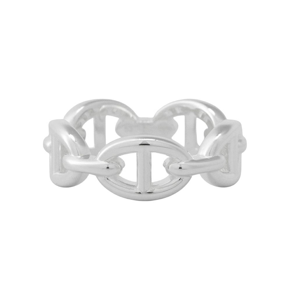 エルメス リング シェーヌダンクル アンシェネPM SV925シルバー リングサイズ53 HERMES ジュエリー