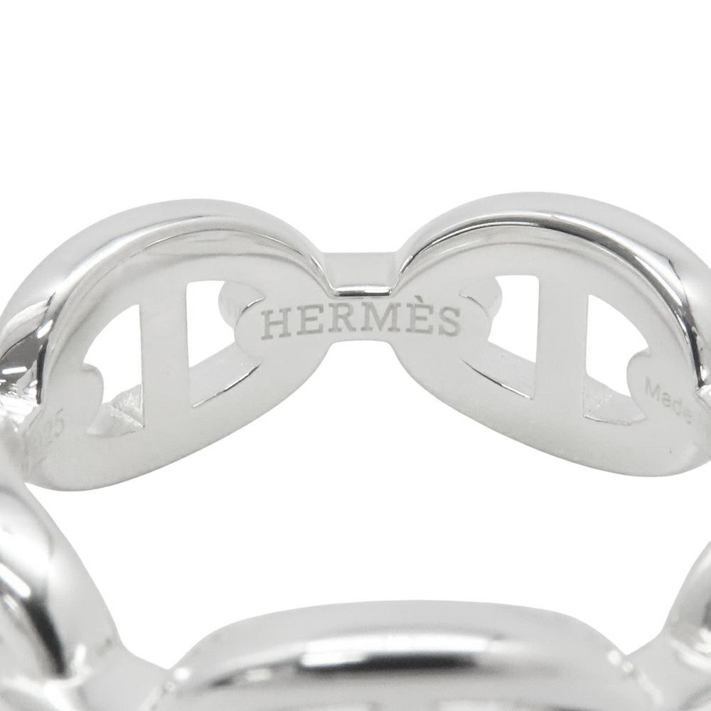 エルメス リング シェーヌダンクル アンシェネPM SV925シルバー リングサイズ53 HERMES ジュエリー