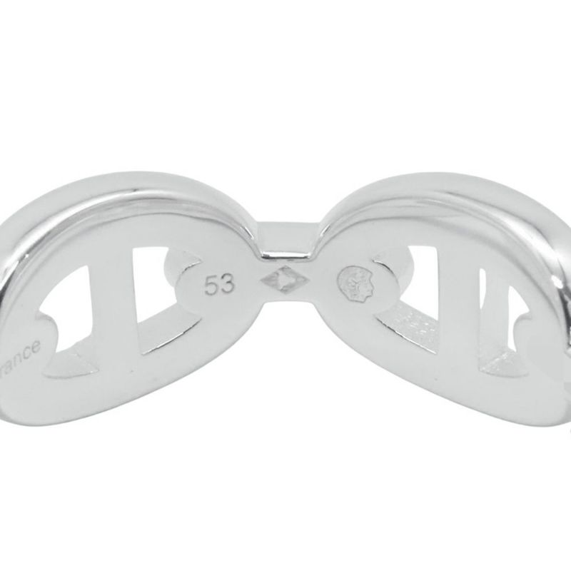 エルメス リング シェーヌダンクル アンシェネPM SV925シルバー リングサイズ53 HERMES ジュエリー