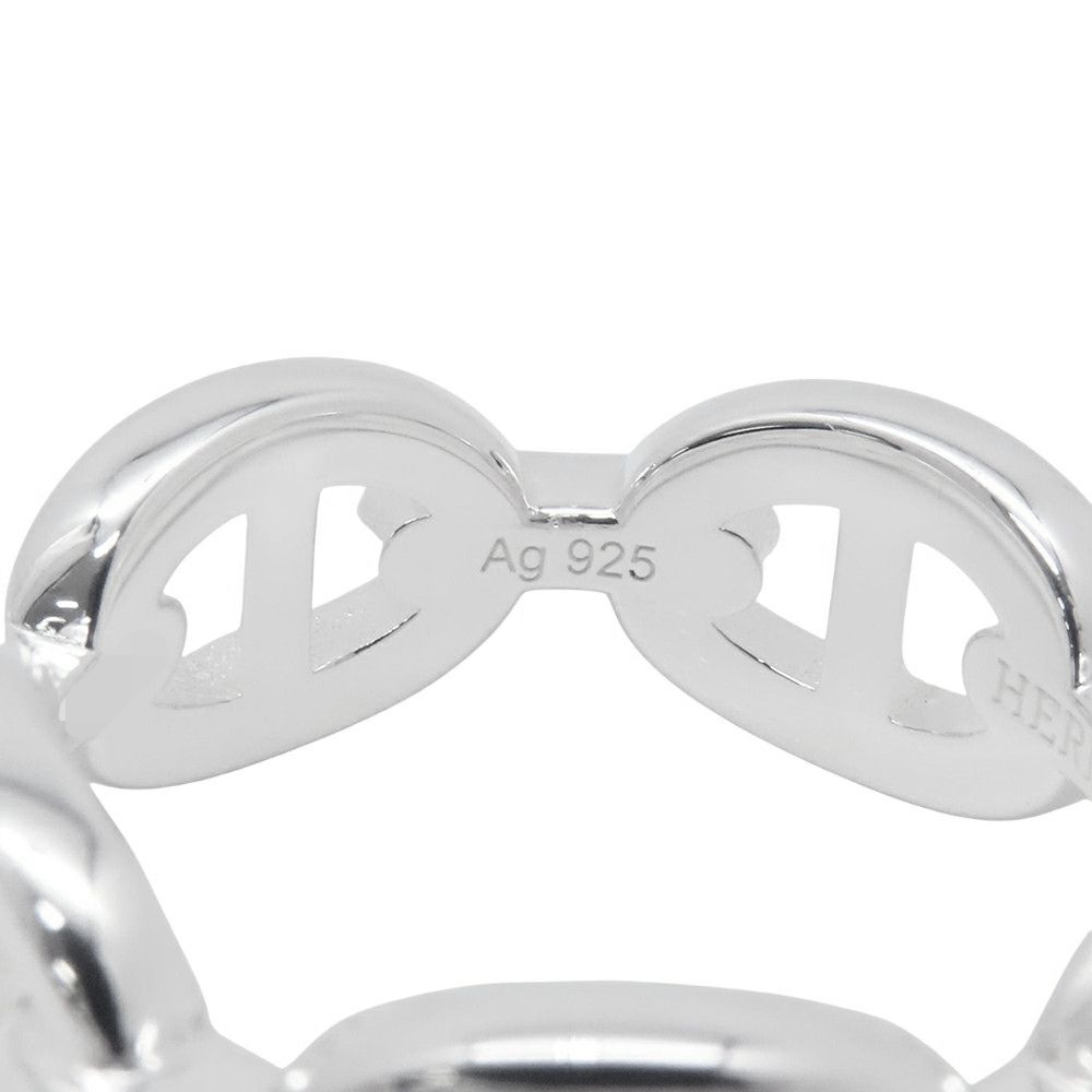 エルメス リング シェーヌダンクル アンシェネPM SV925シルバー リングサイズ53 HERMES ジュエリー