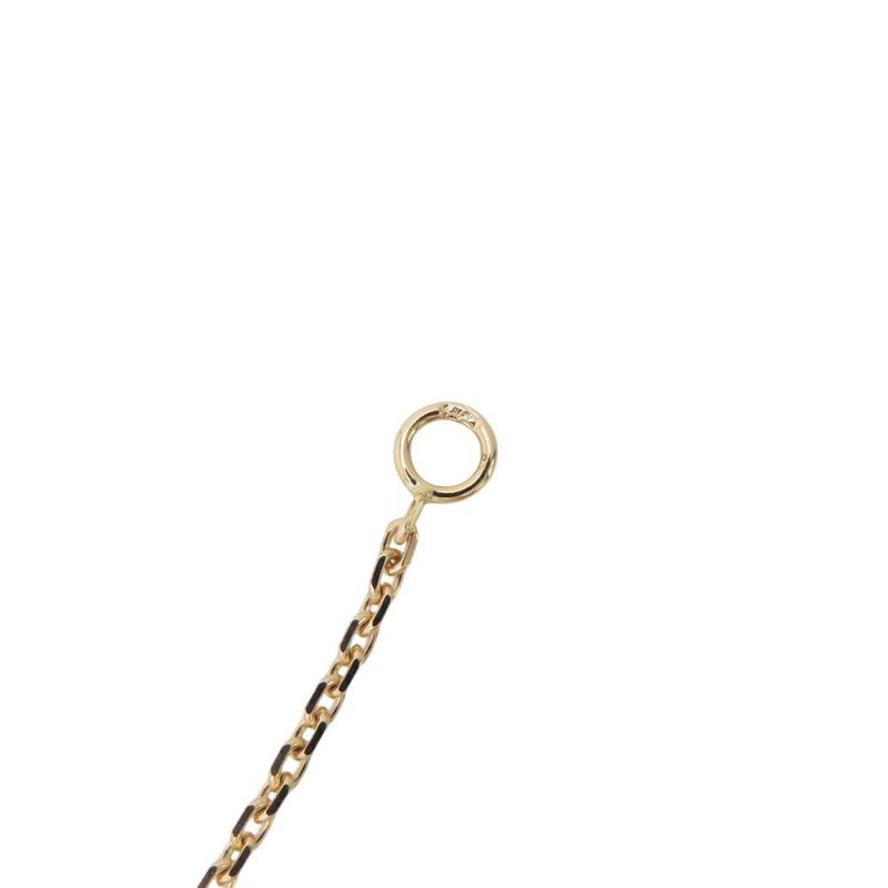 ヴァンクリーフ&アーペル ネックレス ヴィンテージ アルハンブラ ペンダント マザーオブパール K18YGイエローゴールド VCARA45900