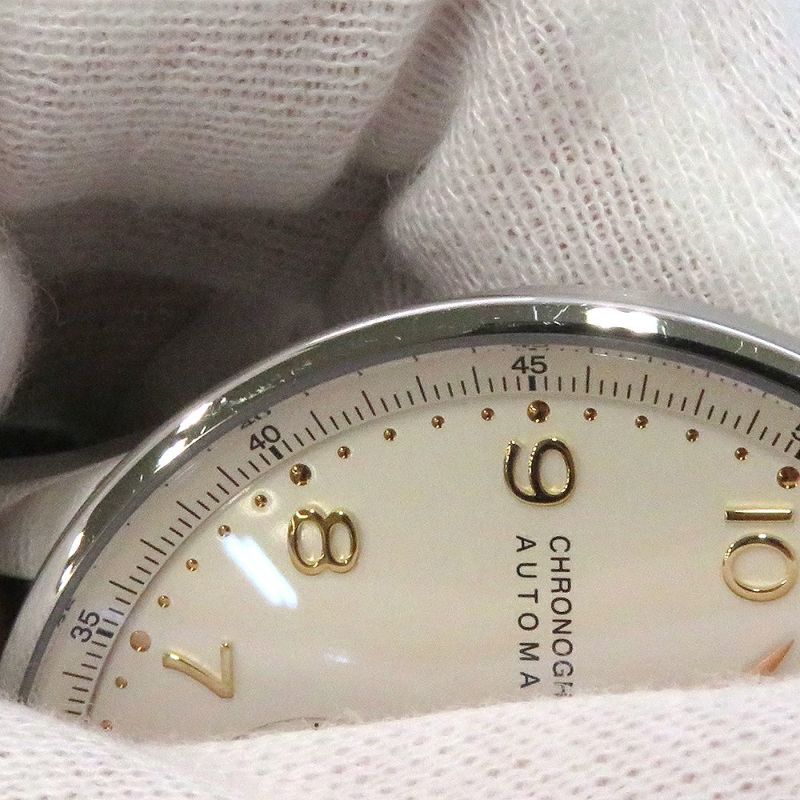 IWC ポルトギーゼ クロノグラフ オートマチック IW371445 腕時計 ウォッチ シルバー文字盤