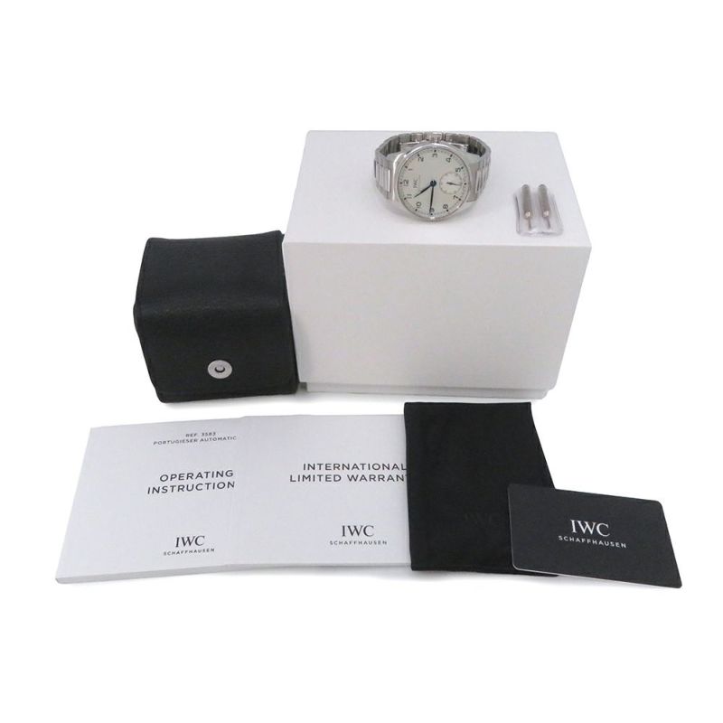 IWC ポルトギーゼ・オートマティック 40 IW358312 腕時計 シルバー文字盤