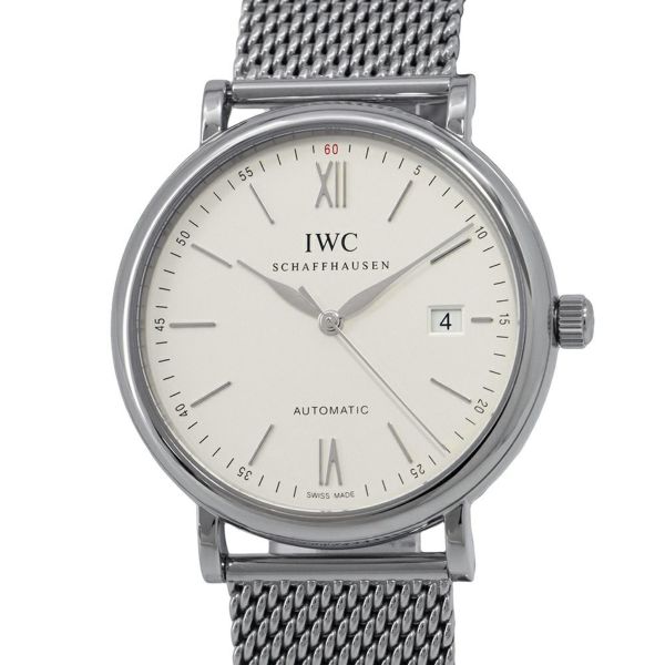 IWC ポートフィノ・オートマティック IW356505 腕時計 シルバー文字盤