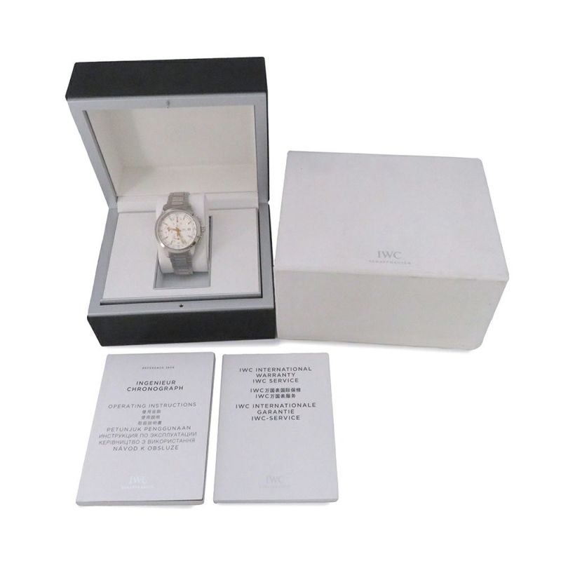 IWC インヂュニア・クロノグラフ IW380801 腕時計 シルバー文字盤