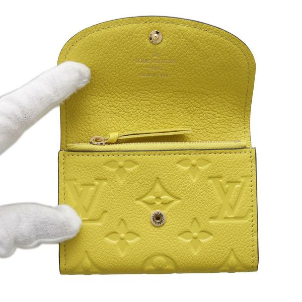 ルイヴィトン 二つ折り財布 モノグラム・アンプラント ポルトモネ・ロザリ M81444 LOUIS VUITTON 小銭入れ 財布