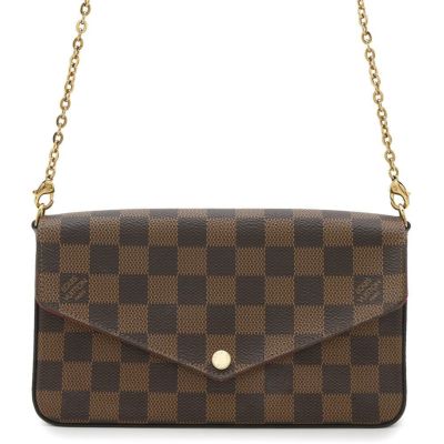 【新品未使用】SMYTHSON Panama ポシェット　チェーンウォレット SMYTHSON Panama Light-Blue Cross Grain Leather Long Wallet