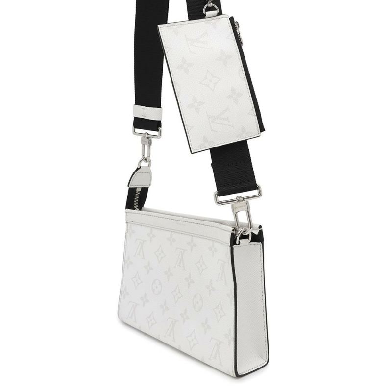 ルイヴィトン ショルダーバッグ モノグラム タイガ ガストン・ウェアラブル ウォレット M30935 LOUIS VUITTON 白