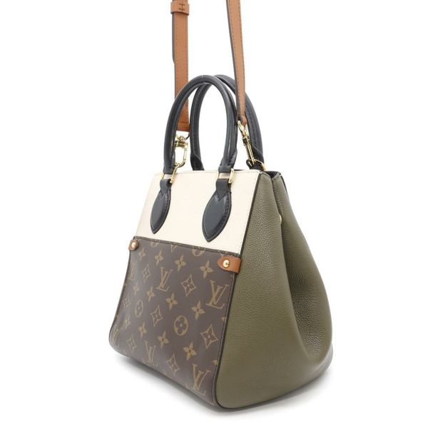 ルイヴィトン ハンドバッグ モノグラム レザー フォールド・トートPM M45388 LOUIS VUITTON 2way
