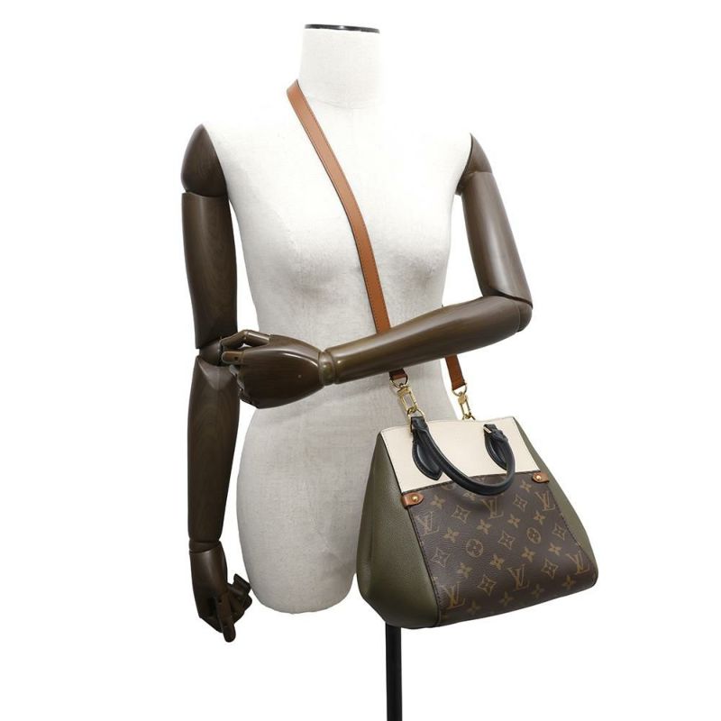 ルイヴィトン ハンドバッグ モノグラム レザー フォールド・トートPM M45388 LOUIS VUITTON 2way