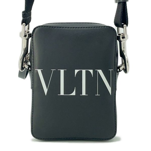 ヴァレンティノ・ガラヴァーニ ショルダーバッグ VLTNロゴ スモール レザー 4Y2B0943WJW VALENTINO 黒