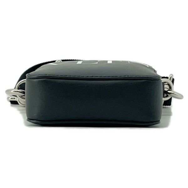 ヴァレンティノ・ガラヴァーニ ショルダーバッグ VLTNロゴ スモール レザー 4Y2B0943WJW VALENTINO 黒