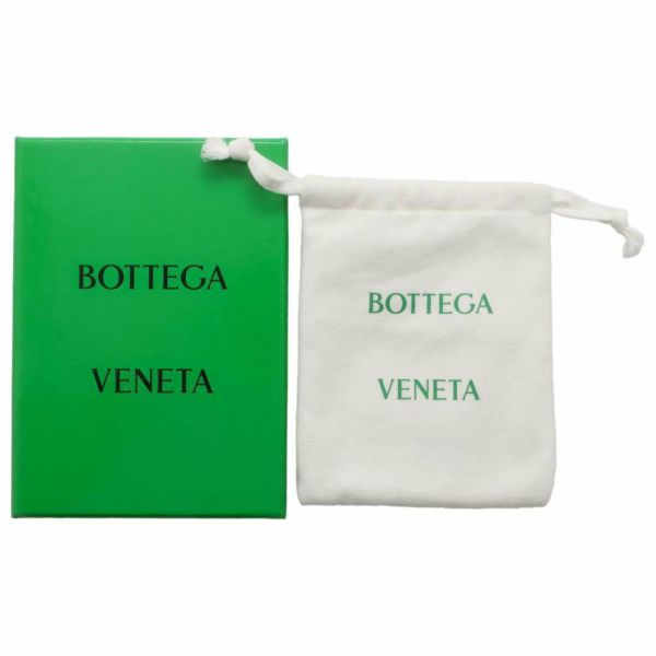 ボッテガヴェネタ 二つ折り財布 カセット イントレチャート レザー 706010 BOTTEGA VENETA コンパクトウォレット グリーン
