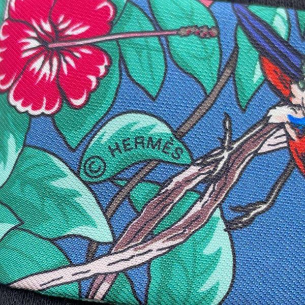 エルメス スカーフ ツイリー ドール ジャングル・ラブ・ラブ Jungle Love Love HERMES シルクツイル