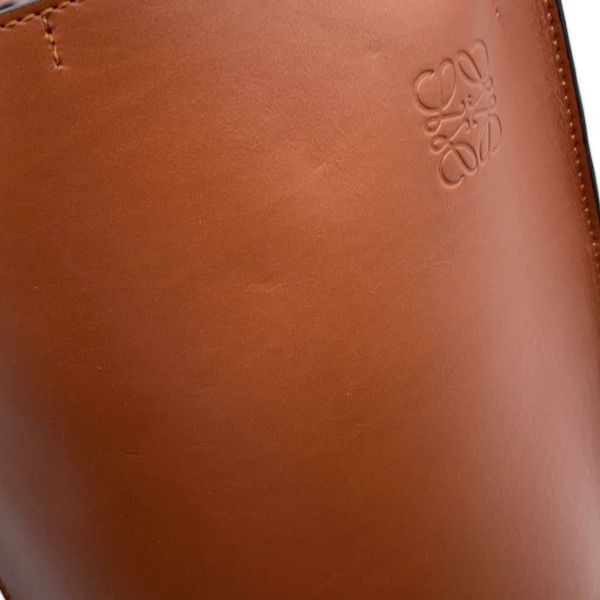 ロエベ ハンドバッグ ゲートバケット カーフスキン 329.56.Z85 LOEWE 2way ブラウン