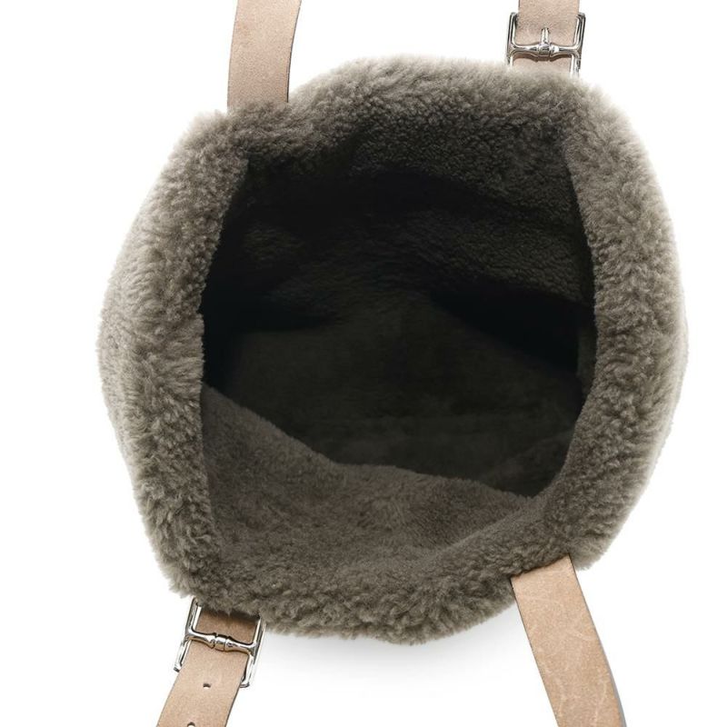 エルメス エトリヴィエール ショッピング ブラウン/シルバー金具 トリヨンクリストバル/ムートンアヴィアトゥール Y刻印