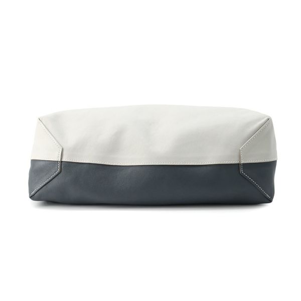 エルメス トートバッグ ドゥブルセンス35 オレンジ/カーキ/グレー/ブルー スイフト □Q刻印 HERMES ショルダー