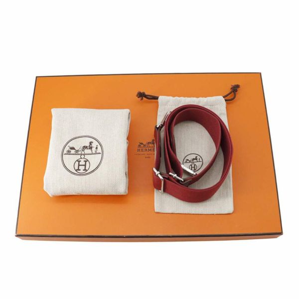 エルメス ショルダーバッグ エブリン3 PM ルビー/シルバー金具 トリヨンクレマンス □N刻印 HERMES Evelyne