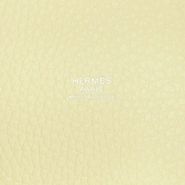 エルメス ハンドバッグ ピコタンロックPM ジョーヌミルトン/シルバー金具 トリヨンクレマンス W刻印 HERMES トートバッグ