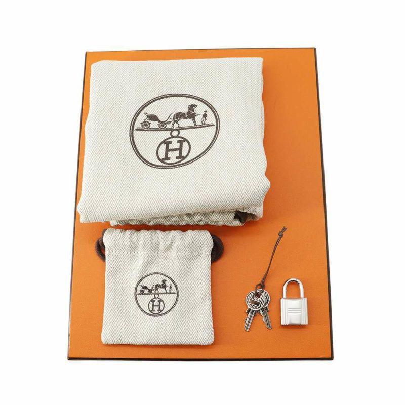 エルメス ハンドバッグ ピコタンロックPM ジョーヌミルトン/シルバー金具 トリヨンクレマンス W刻印 HERMES トートバッグ