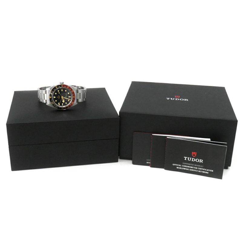 チュードル ブラックベイ 58 GMT M7939G1A0NRU-0001 TUDOR 腕時計 チューダー 黒文字盤