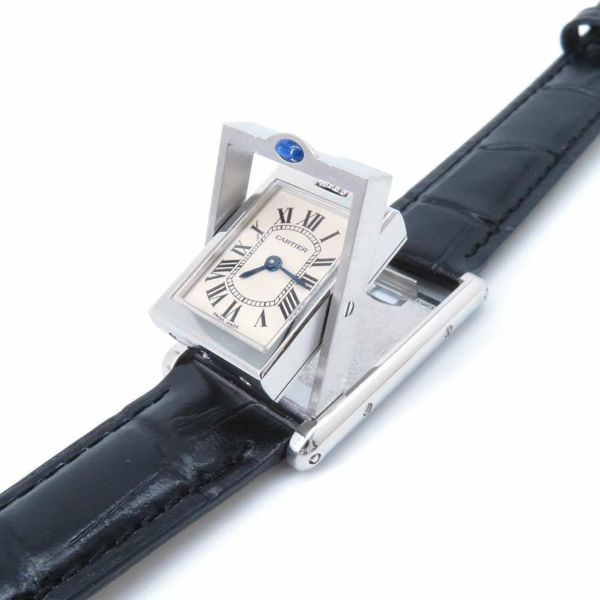 カルティエ タンクバスキュラント SM W1011158 Cartier 腕時計 シルバー文字盤