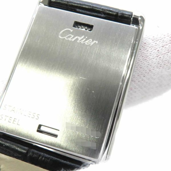 カルティエ タンクバスキュラント SM W1011158 Cartier 腕時計 シルバー文字盤