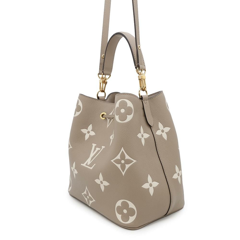 ルイヴィトン ハンドバッグ バイカラーモノグラム・アンプラント ネオノエ M45555 2wayショルダーバッグ