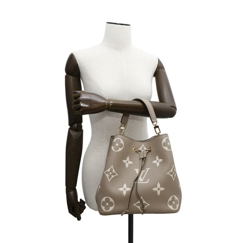 ルイヴィトン ハンドバッグ バイカラーモノグラム・アンプラント ネオノエ M45555 2wayショルダーバッグ