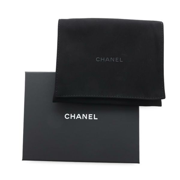 シャネル 三つ折り財布 マトラッセ ココマーク クラシック スモール フラップ ウォレット キャビアスキン AP0229 CHANEL 黒