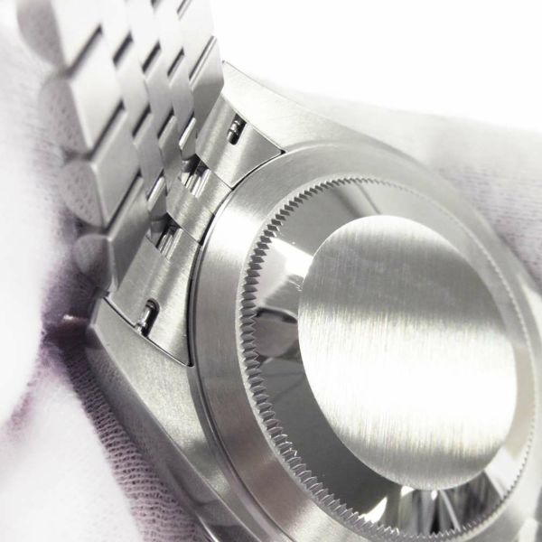 ロレックス デイトジャスト41 ランダムシリアル ルーレット 126300 ROLEX 腕時計 アズーロブルー文字盤