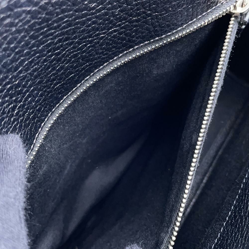 サンローランパリ ハンドバッグ サックドジュール レザー 355153 SAINT LAURENT PARIS 2wayショルダーバッグ 黒