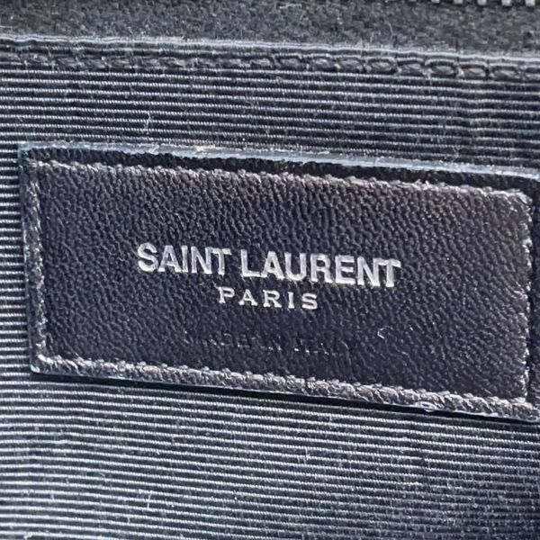 サンローランパリ ハンドバッグ サックドジュール レザー 355153 SAINT LAURENT PARIS 2wayショルダーバッグ 黒
