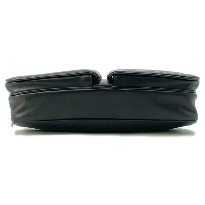 サンローランパリ ショルダーバッグ 型押しレザー 712569 SAINT LAURENT PARIS バッグ 黒