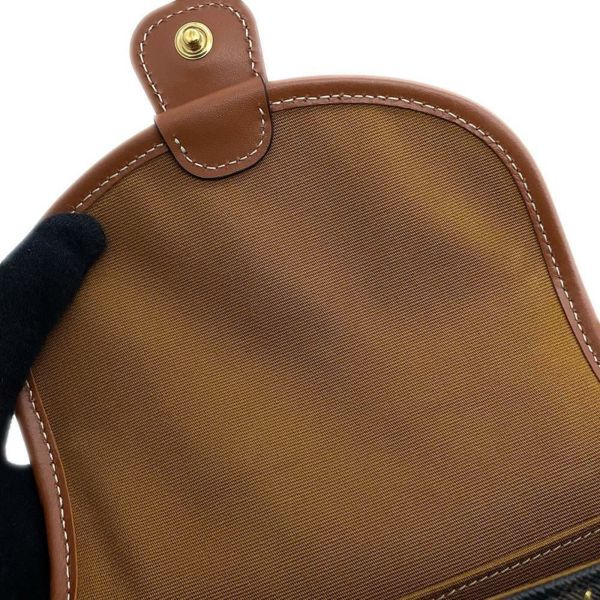 セリーヌ ショルダーバッグ トリオンフ刺繍ミニ ブザス 196702ECK CELINE バッグ