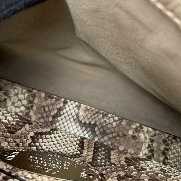 フェンディ ハンドバッグ セレリア ピーカブー レギュラー パイソン 8BN2903 FENDI バッグ 2wayショルダーバッグ