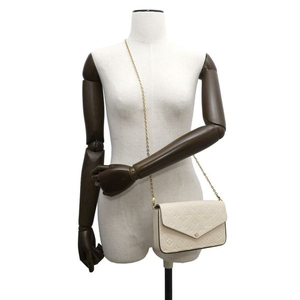 ルイヴィトン チェーンウォレット モノグラム・アンプラント ポシェット・フェリシー M82363 LOUIS VUITTON 財布