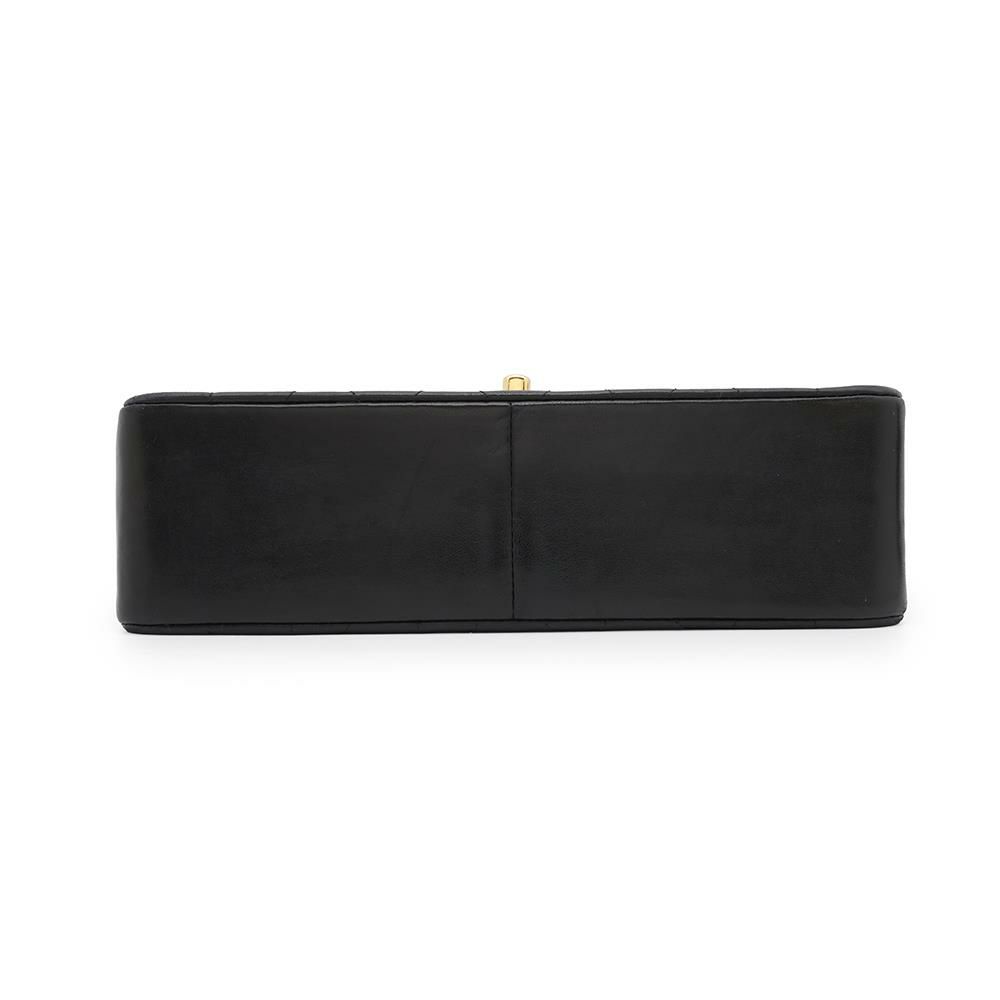 シャネル チェーンショルダーバッグ マトラッセ25 ココマーク ダイアナ ラムスキン A01165 CHANEL 黒
