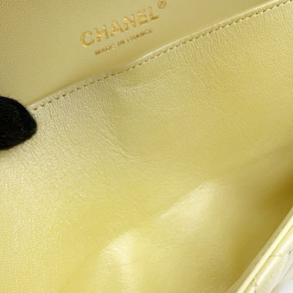 シャネル チェーンショルダーバッグ マトラッセ25 ココマーク カーフレザー ダブルチェーン A01112 CHANEL グラデーション