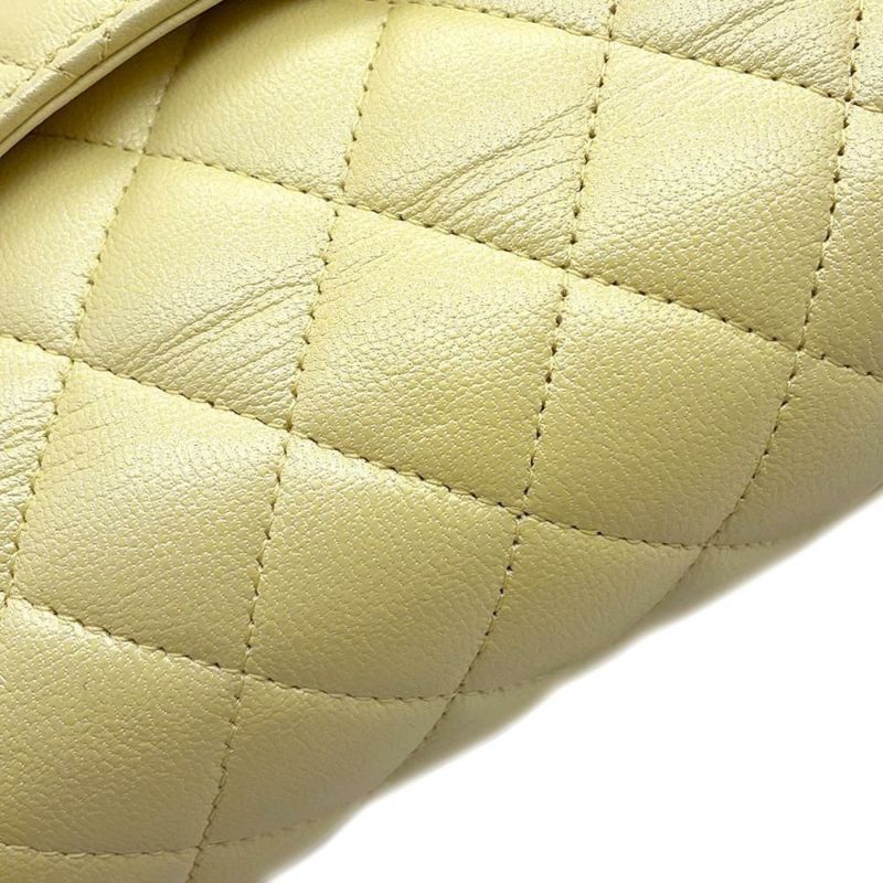 シャネル チェーンショルダーバッグ マトラッセ25 ココマーク カーフレザー ダブルチェーン A01112 CHANEL グラデーション