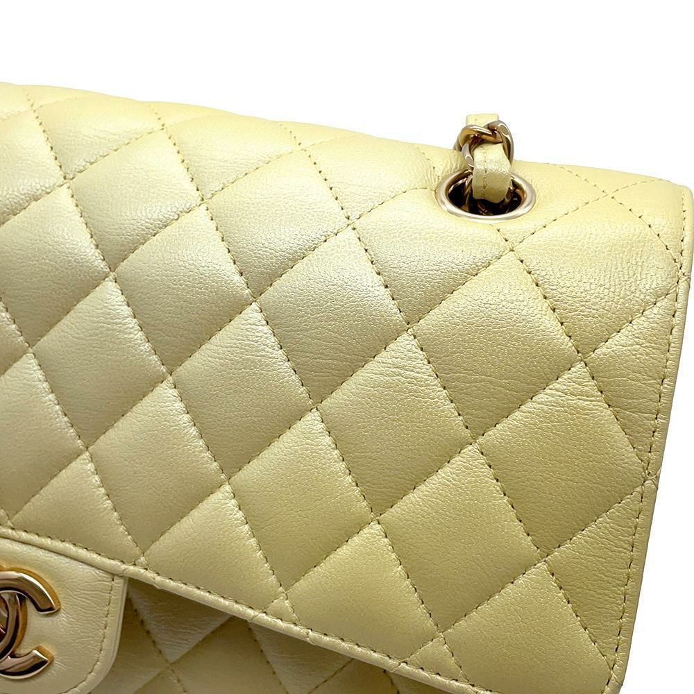 シャネル チェーンショルダーバッグ マトラッセ25 ココマーク カーフレザー ダブルチェーン A01112 CHANEL グラデーション