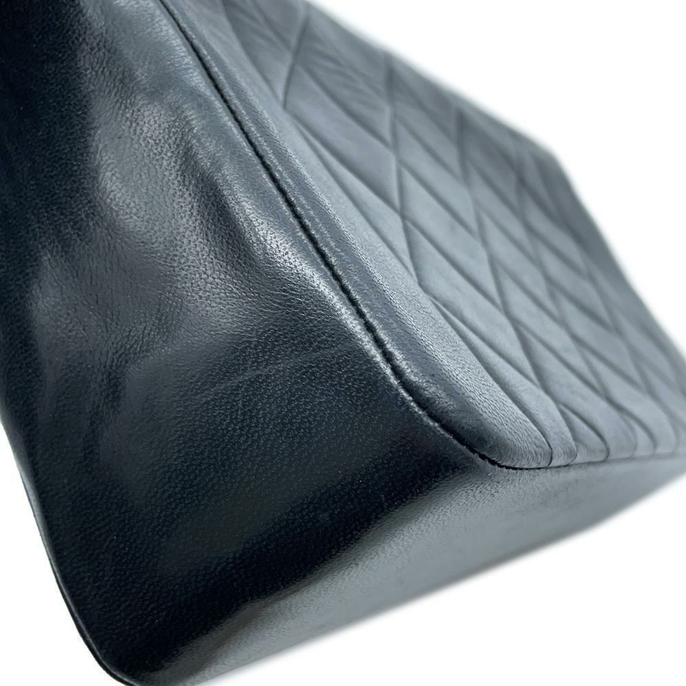 シャネル チェーンショルダーバッグ マトラッセ ココマーク ダイアナ ラムスキン A01164 CHANEL バッグ 斜め掛け 黒