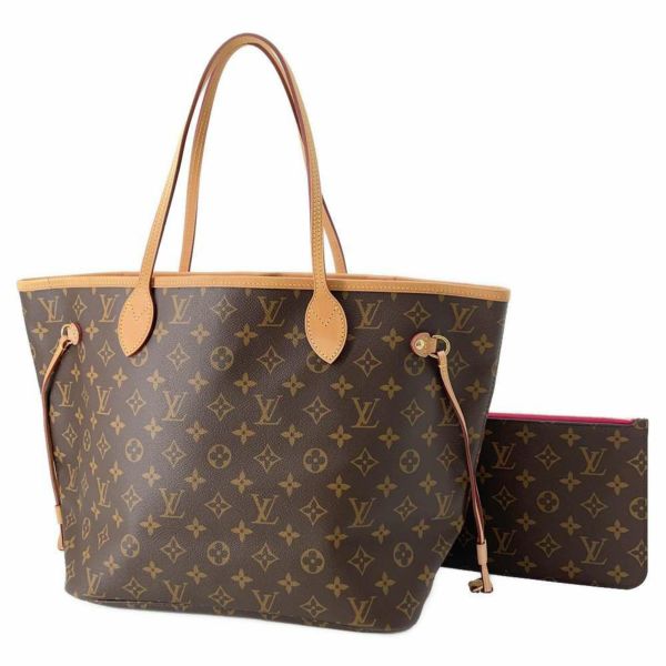 ルイヴィトン トートバッグ モノグラム ネヴァーフルMM ポーチ付き M41178 LOUIS VUITTON ヴィトン バッグ