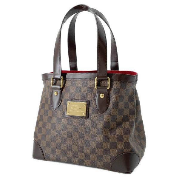 ルイヴィトン トートバッグ ダミエ・エベヌ ハムステッドPM N51205 LOUIS VUITTON ヴィトン バッグ